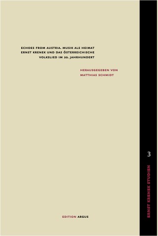 Ernst Krenek Studien 3